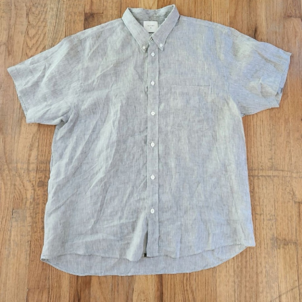 Billy Reid Linen Dress Shirt